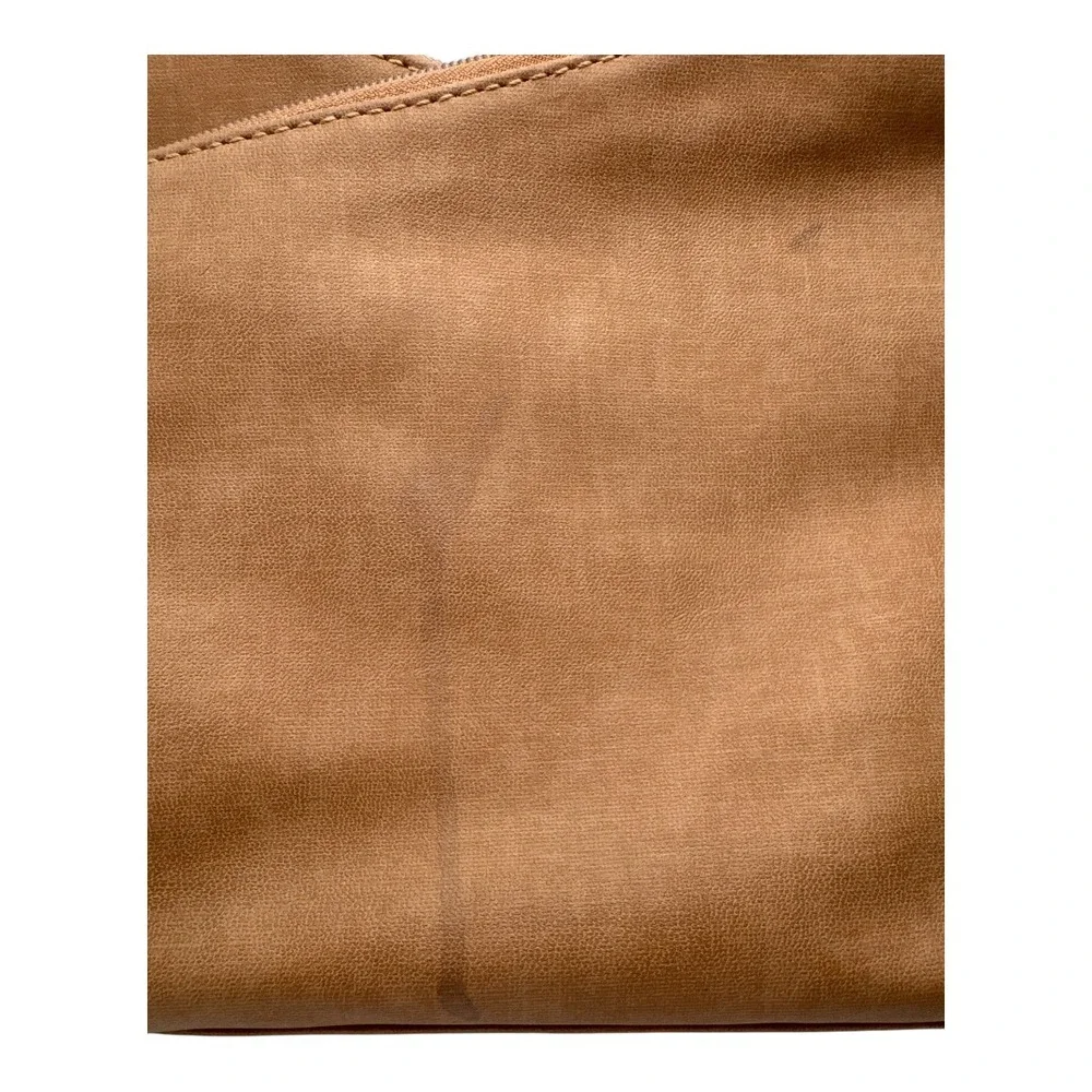 MultiSac Hobo Shoulder Bag Purse Tan Lined Divided Pockets